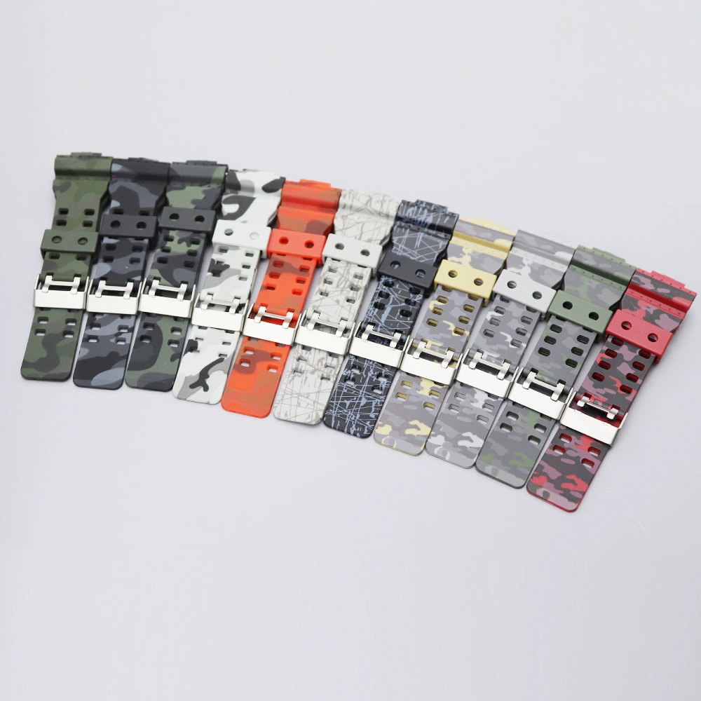 Совместимость с кабаро-западноевропейским резиновым ремешком GA110 100 120 смолы камуфляж g-shock Часы аксессуары GA700