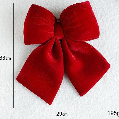 Gran lazo tridimensional rojo grande/195g