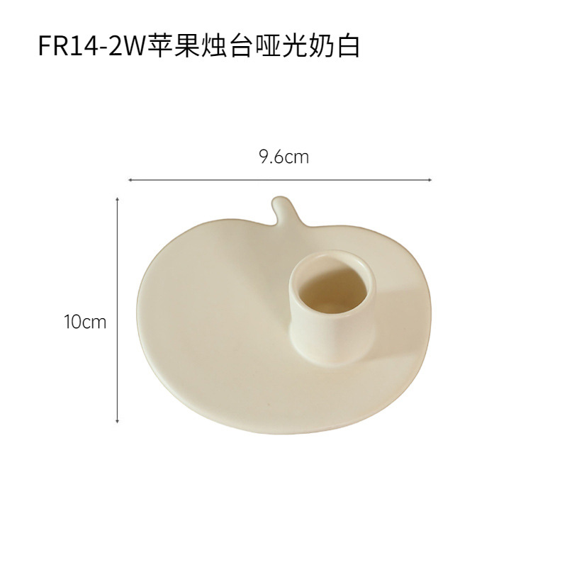 Adornos de candelabros de cerámica minimalista moderno transfronterizo, candelabros creativos para el hogar, artesanías de escritorio, adornos al por mayor