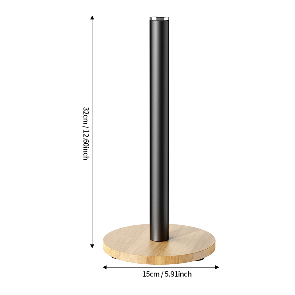 De acero inoxidable de tejido vertical titular de la cocina ponche-libre tejido rack de almacenamiento caja de pañuelos sala de estar rollo de tejido titular image 33