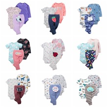 (1)2019Ӥ��װ�������廨PP������ͯŮ���������¶�ͯ��װ