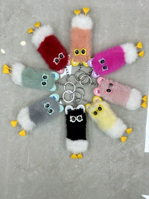 Pluş açarlıqlar Bag Pendant, Schoolbag Big-Mouth - long-strip-sprite-15