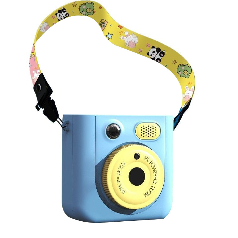 Nuevas cámaras de impresión a color transfronterizas para niños píxeles de alta definición pueden tomar fotos y grabar videos de impresión térmica para regalos