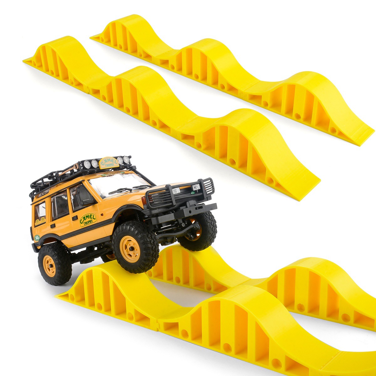 Rc Remote Control Model Car 1/24 1/18 Climbing Track Artificial Wave...