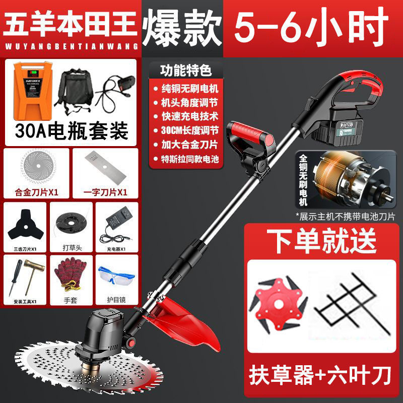 전문가가 선호하는 30A 배터리 - [약 5~6시간] - 고출력 순동 모터 브러시리스