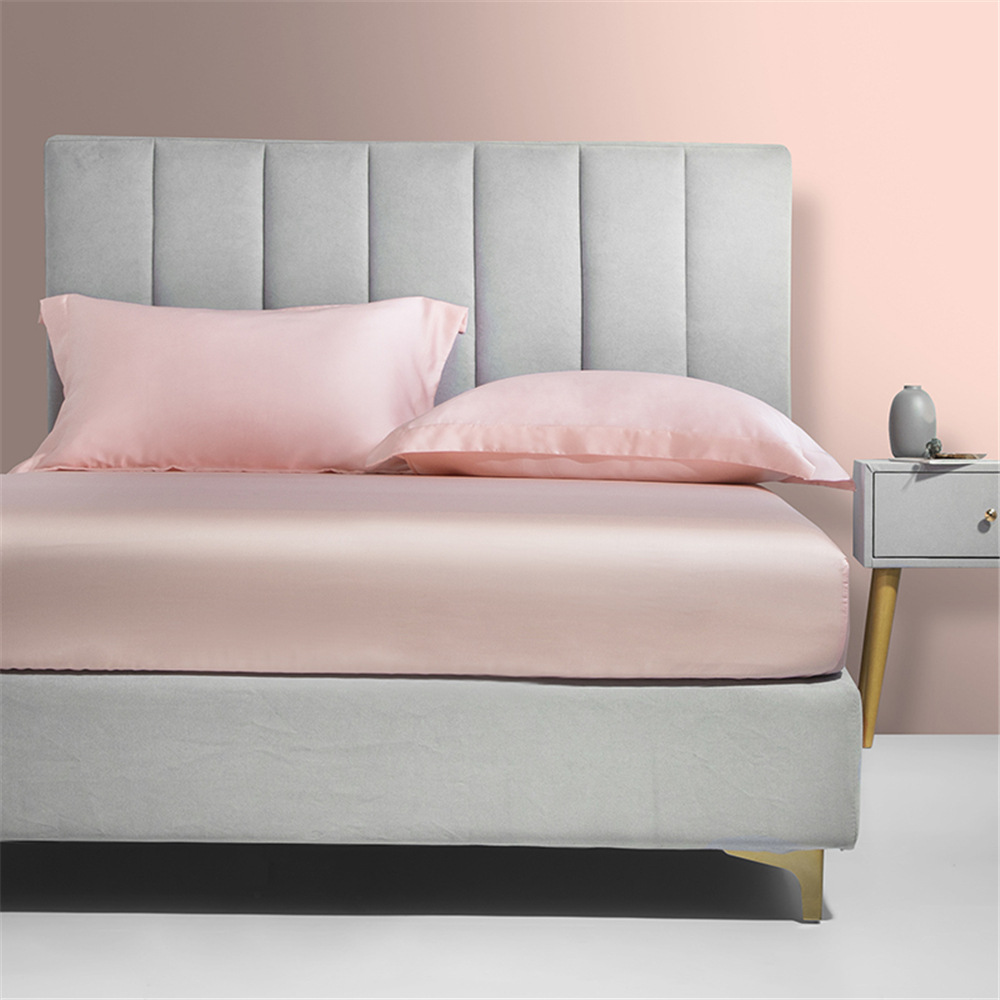 Fitted sheet 60s天糸ベッド笠純色ライセルベッドカバー式シーツを大きくして厚手のマットレスカバーを追加します。