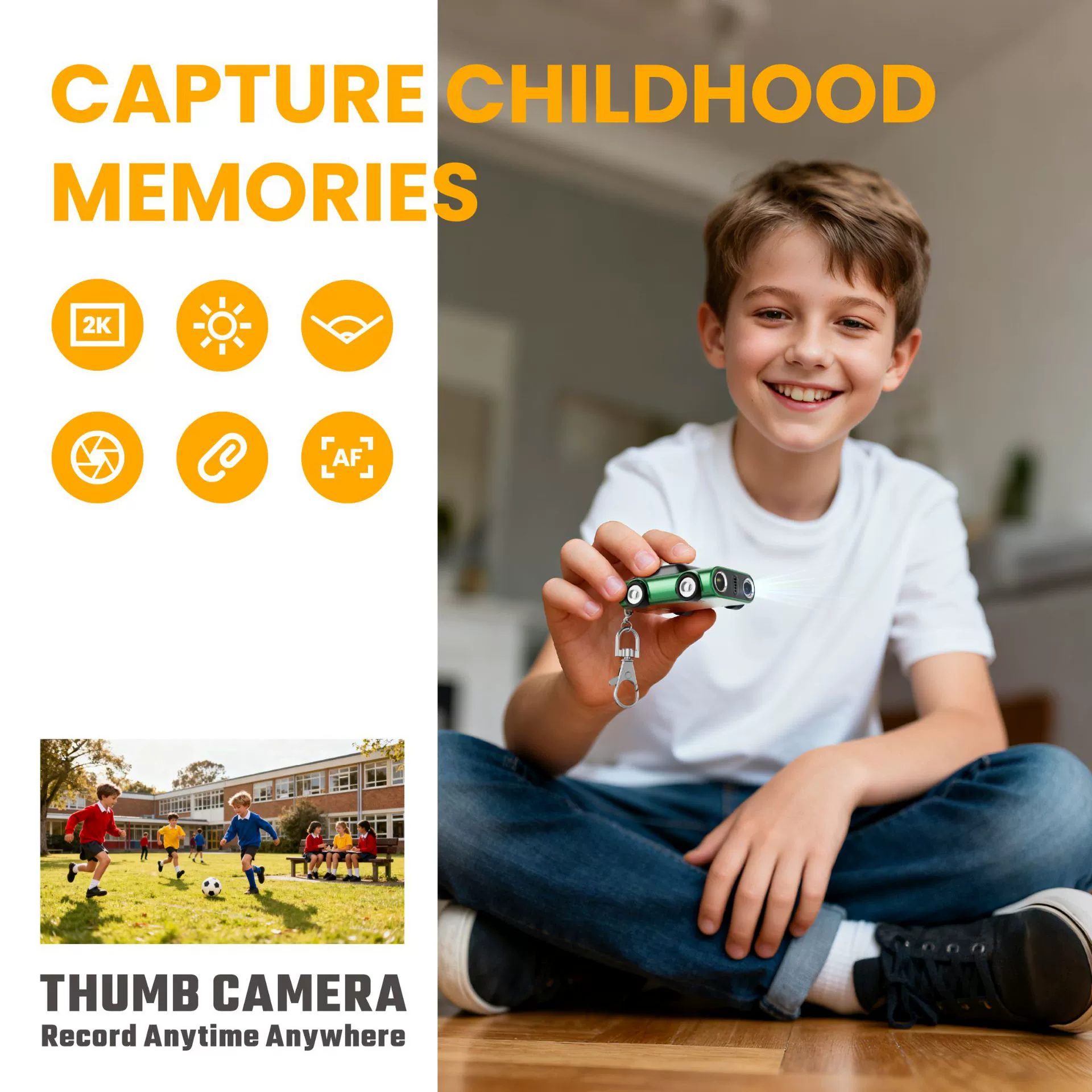 Small camera, handheld toy, keychain, new collection, (Cross-border trading)