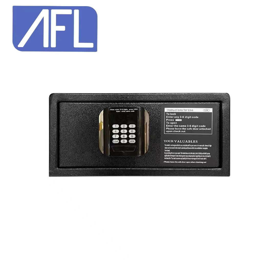 酒店保险柜电子密码钥匙小型家用保管箱迷你驱动保险箱