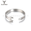 Retro mechanical wrench engraved, bracelet stainless steel, jewelry suitable for men and women, European style