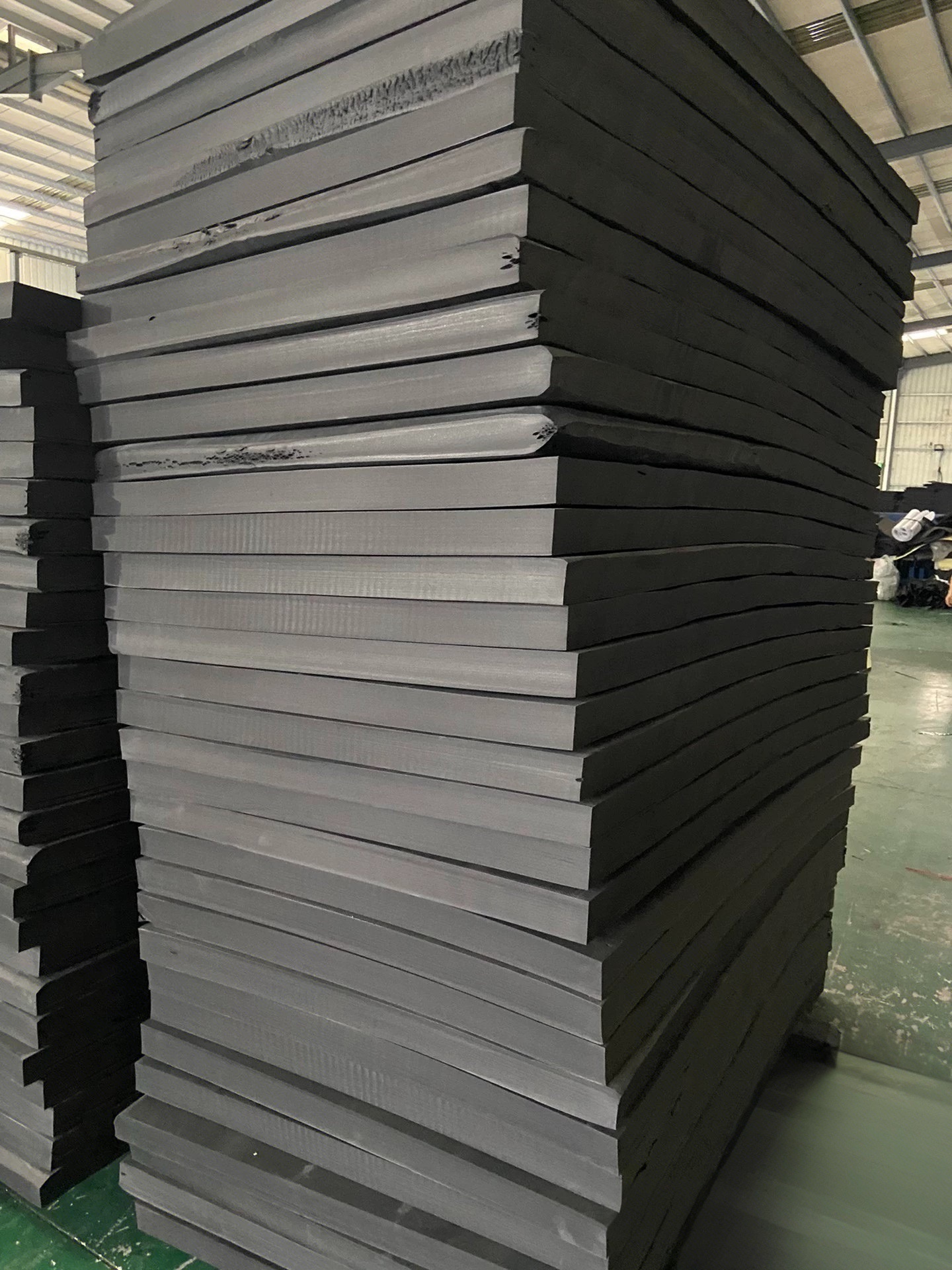 38度防火阻燃EVA泡棉材料高密度泡沫板材耐高温胶垫防火缓冲海绵