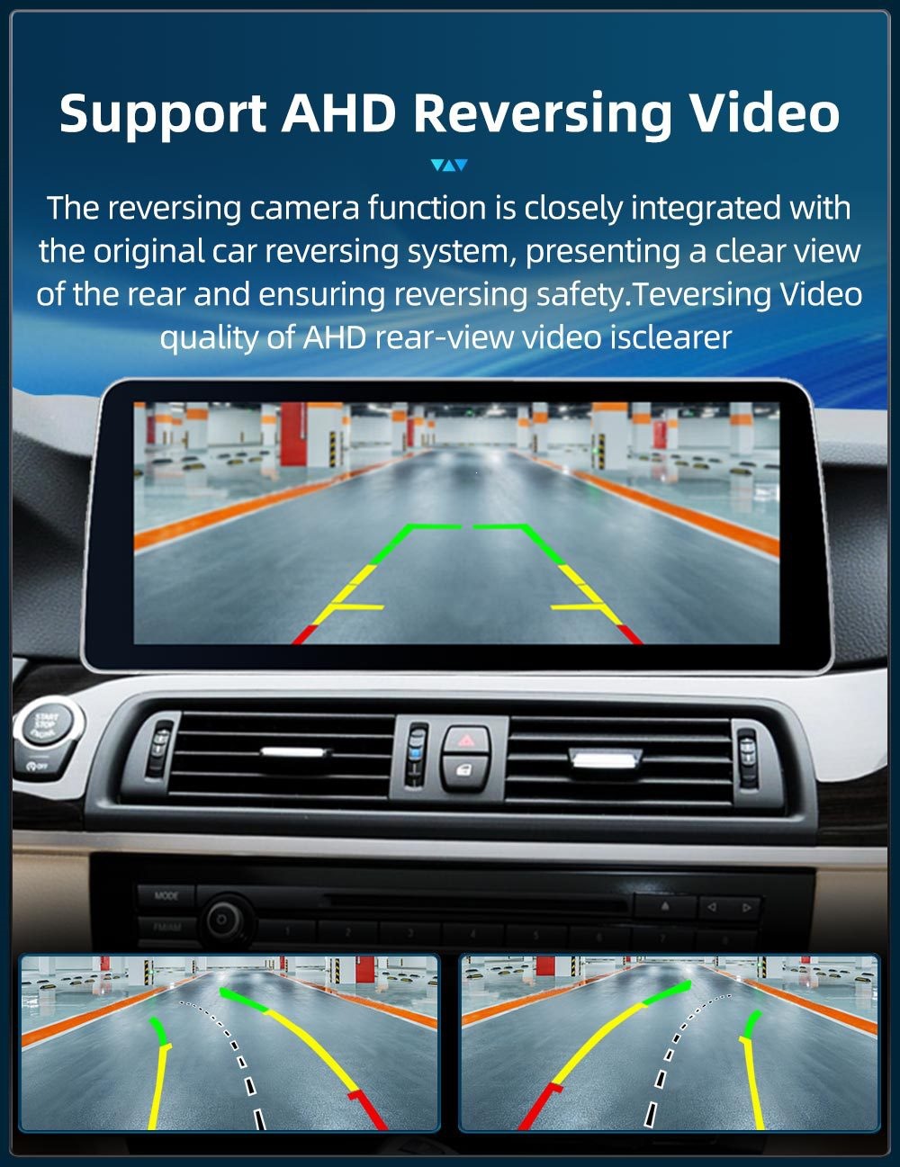12.3inch Suitable for BMW 5 Series F10 F11 central control large screen navigation Carplay car player