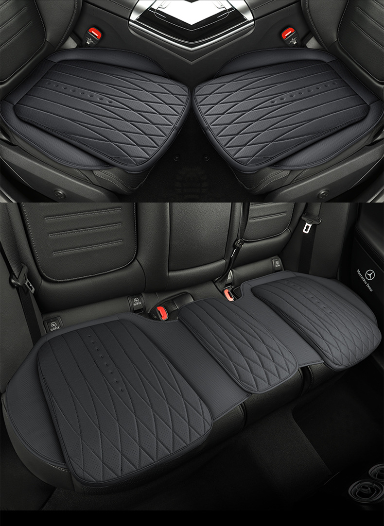 Suitable for All-Leather Car Seat Cushions, Universal for All Seasons, Multi-Piece Set, Wear-Resistant and Dirt-Resistant Car Seat Cushions, Factory Direct Sales