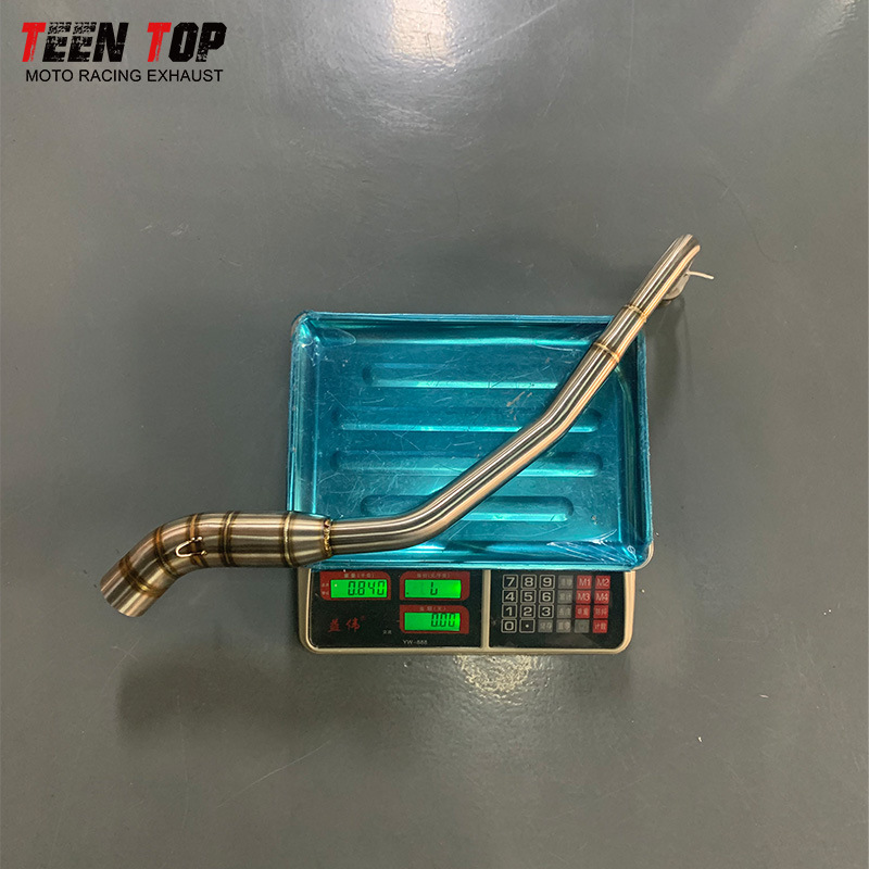 Suitable for Kawasaki Z125 Motorcycle Stainless Steel Modified Front Exhaust Pipe Z125 Exhaust