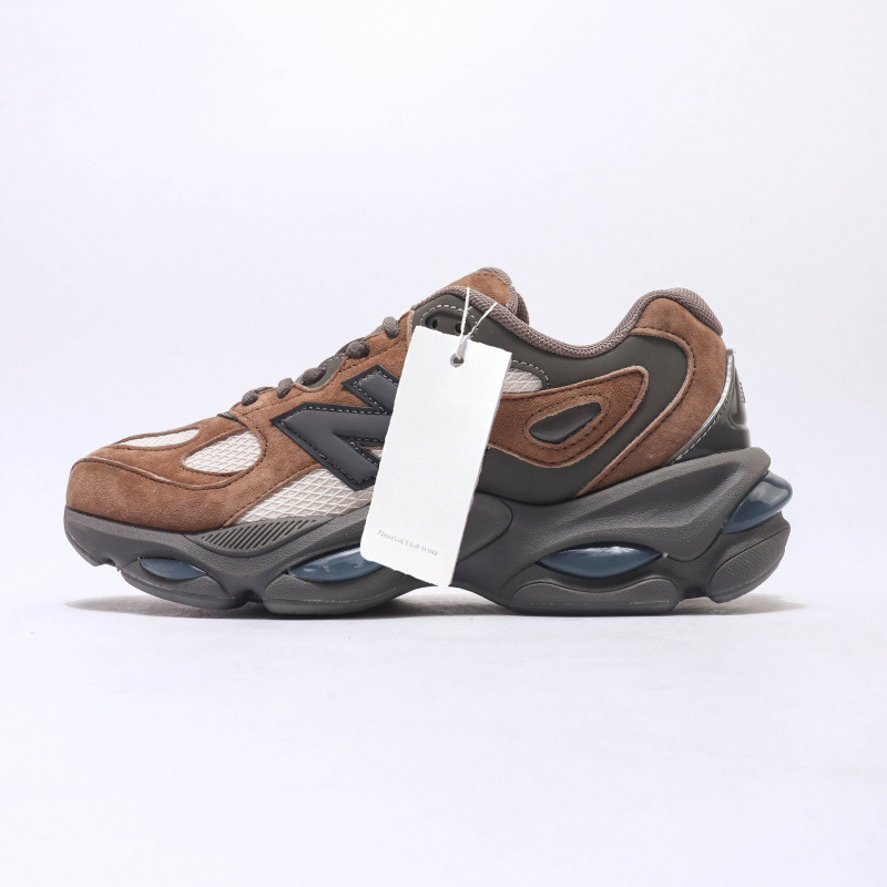 Cross-border nb9837 cushioned oval ABZORB Y2K millennium style party commuting outdoor casual trendy dad shoes