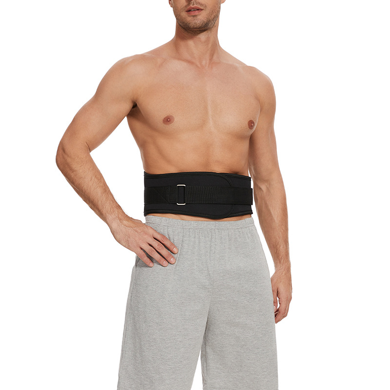 Cinturón de soporte de cintura para deportes de fitness transfronterizo, cinturón de montañismo para levantamiento de pesas, cinturón abdominal transpirable absorbente de sudor para exteriores, cinturón de soporte de entrenamiento presurizado