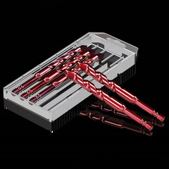 Tile drill bit, hole drilling, concrete ultra-hard offset eccentric drill bit, cement wall, magnetic tile specialized dry drill triangular drill bit