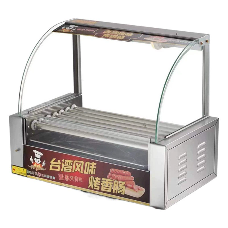 Jiadisi Тайвань хот-дог машина колбасная машина Коммерческая небольшая автоматическая машина для выпечки колбасных изделий Бытовая настольная машина для выпечки колбасных изделий