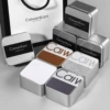 Iron box new silver edge 4 (brown+gray+white+medium gray)