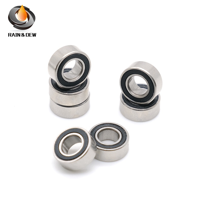 厂家供应5*11*4mm不锈钢轴承440材质SMR115RS轴承橡胶密封盖