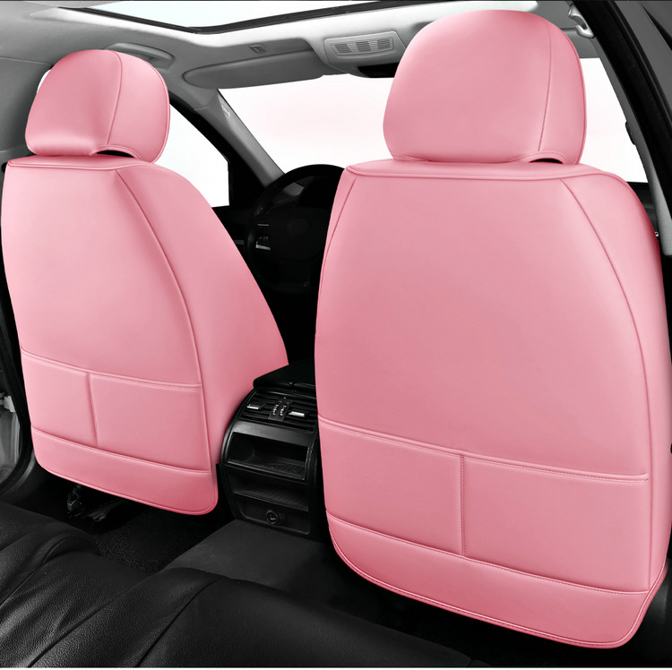 All-Inclusive Full Leather Four-Season Universal Car Seat Cushion Summer Leather Seat Cushion Cross-Border Amazon Wholesale Cool and Comfortable