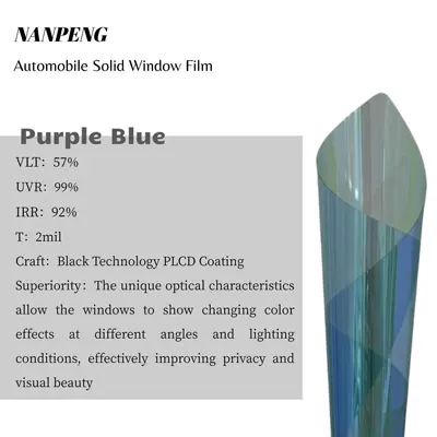 Window Glass Film Wholesale, Automotive Film - kucai-colorful-15215m-58