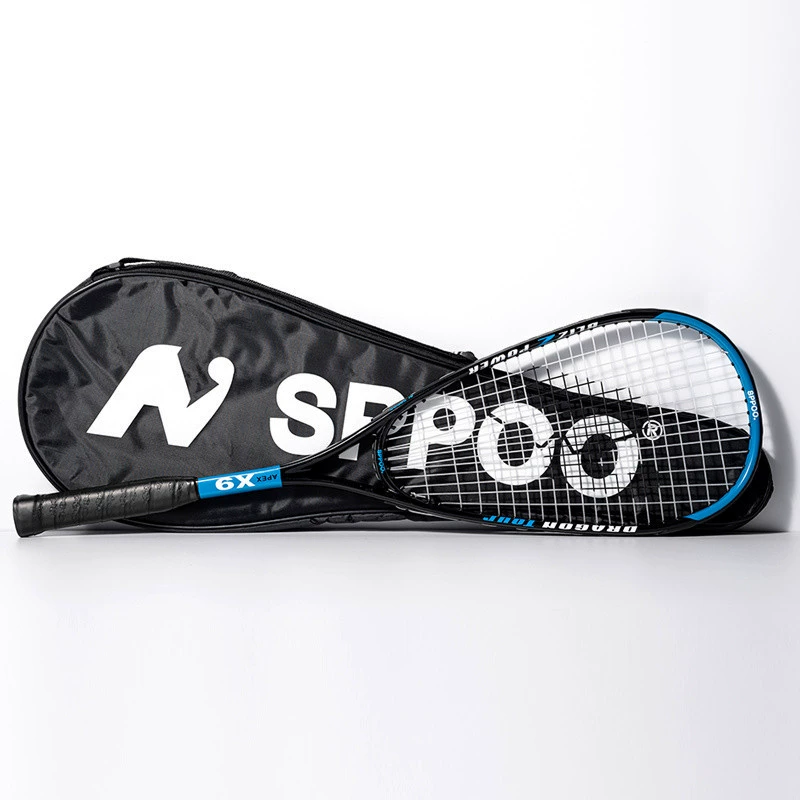 Quality racket for squash, universal practice for men and women for elementary school students for adults, for beginners, for students