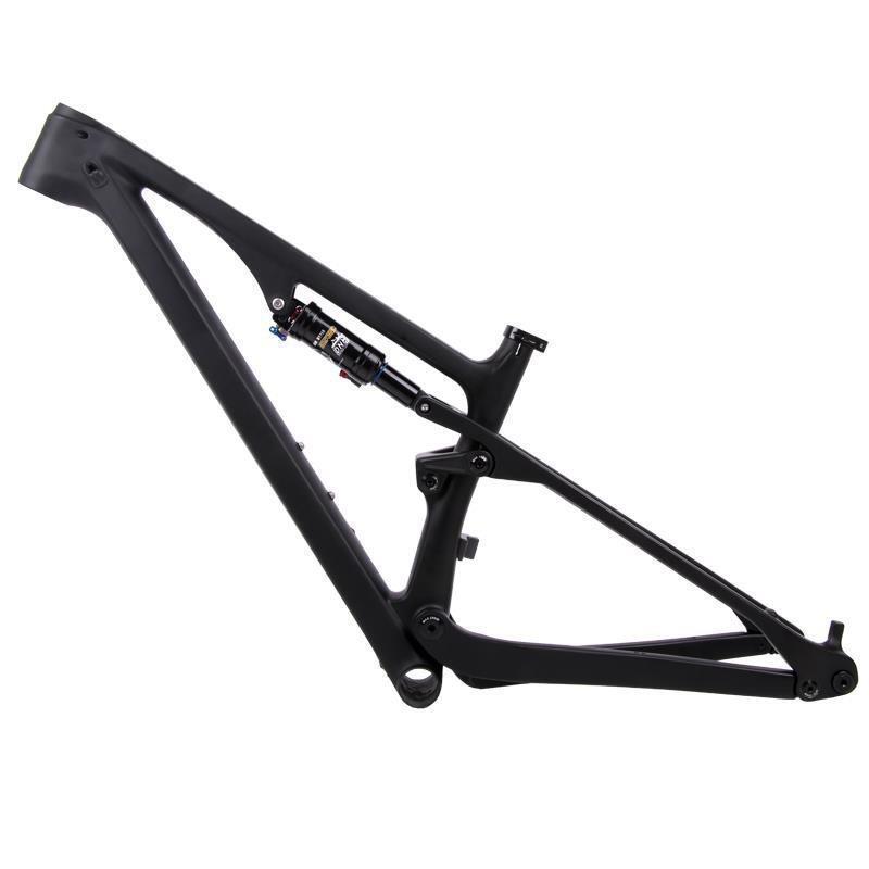 Carbon Fiber Soft Tail Mountain Bike Frame Dual Suspension Bicycle 27.5inch 29inch Trail Off-Road Am Xc Frame