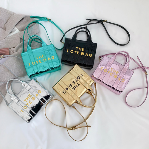 New Cross-Border Tote Bag Women's Bag Small Korean Letter Shoulder Crossbody Bag The Tote Bag Fashion Handbag