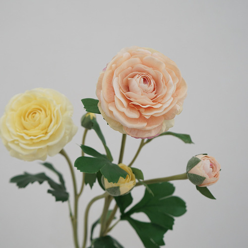 High-quality moisturizing lotus fresh and simple bride holding bouquet silk flower photo studio shooting props wholesale