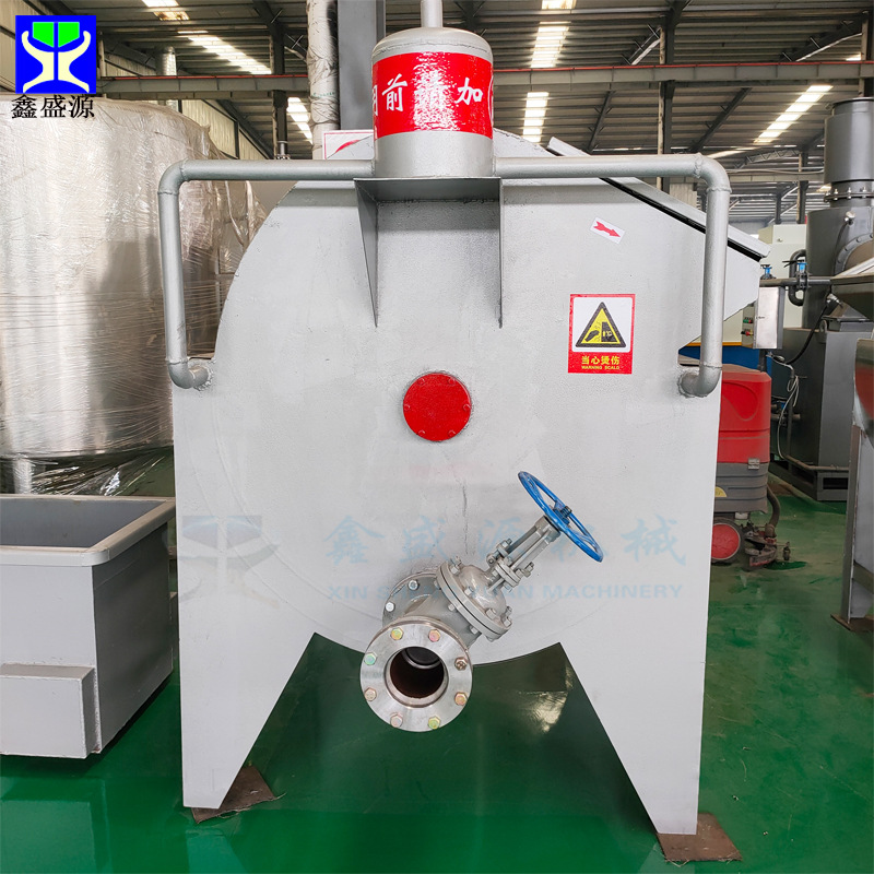 厂家供应电加热猪油渣炼油锅 大型火烧式鸡鸭油熬炼锅 鱼油精炼锅