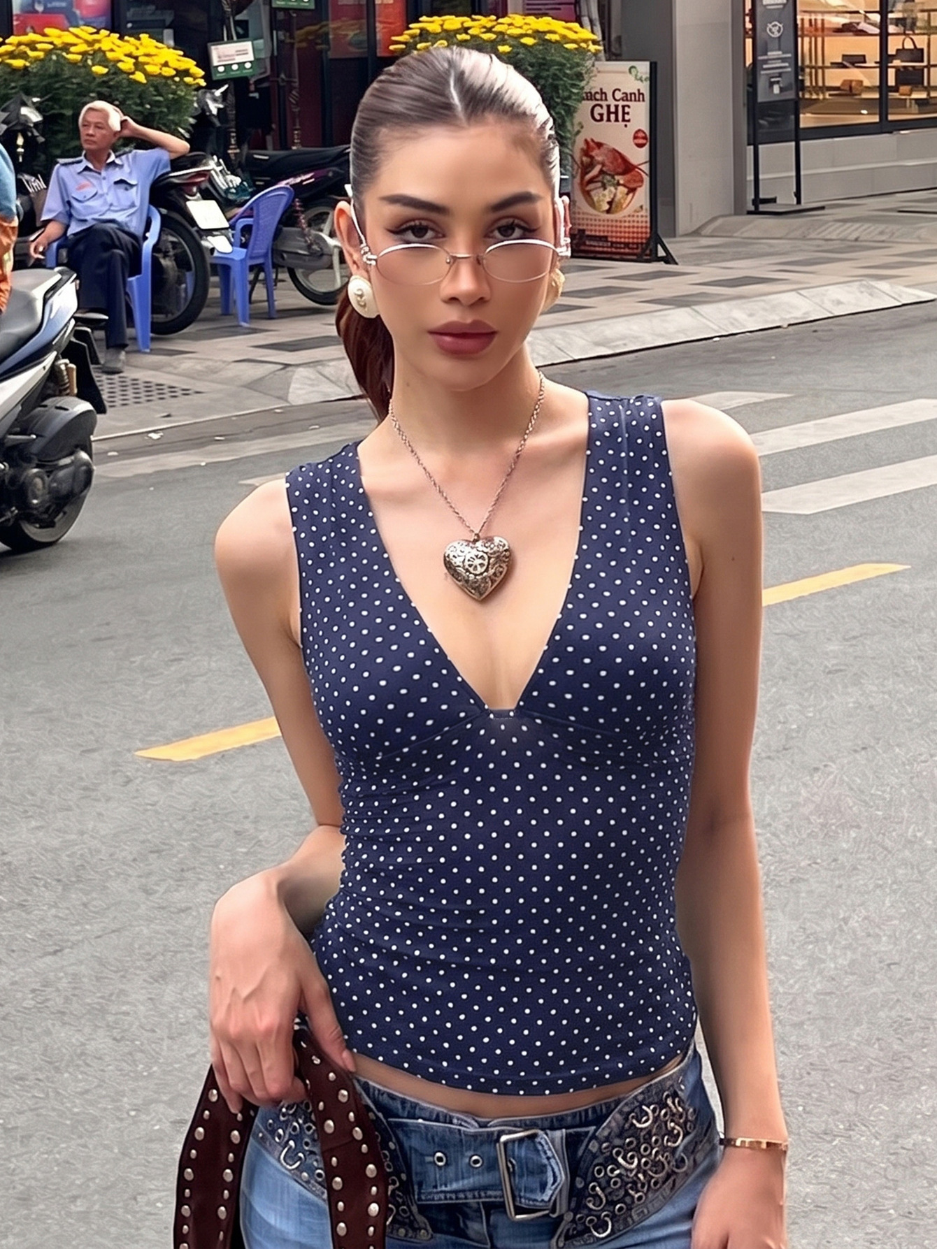 summer sexy short tank top sleevless