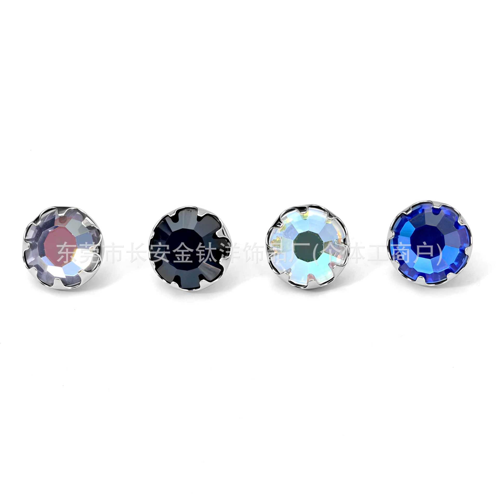 Labret piercing jewelry detail image