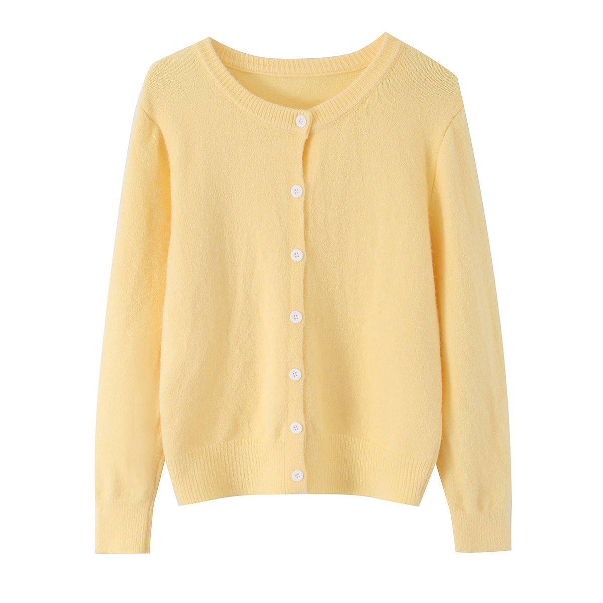 ZAZA estilo europeo al por mayor estilo de moda de mujer estilo de diseño casual estilo cardigan de color sólido suéter
