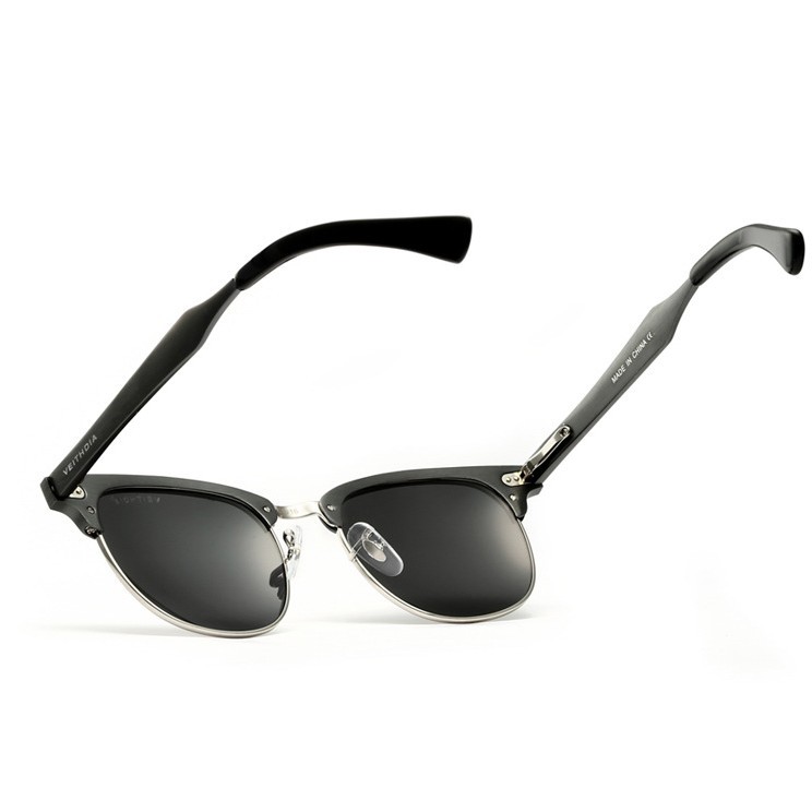 Hombres y mujeres aluminio-magnesio colorido reflexivo gafas de sol polarizadas gafas de sol 6690