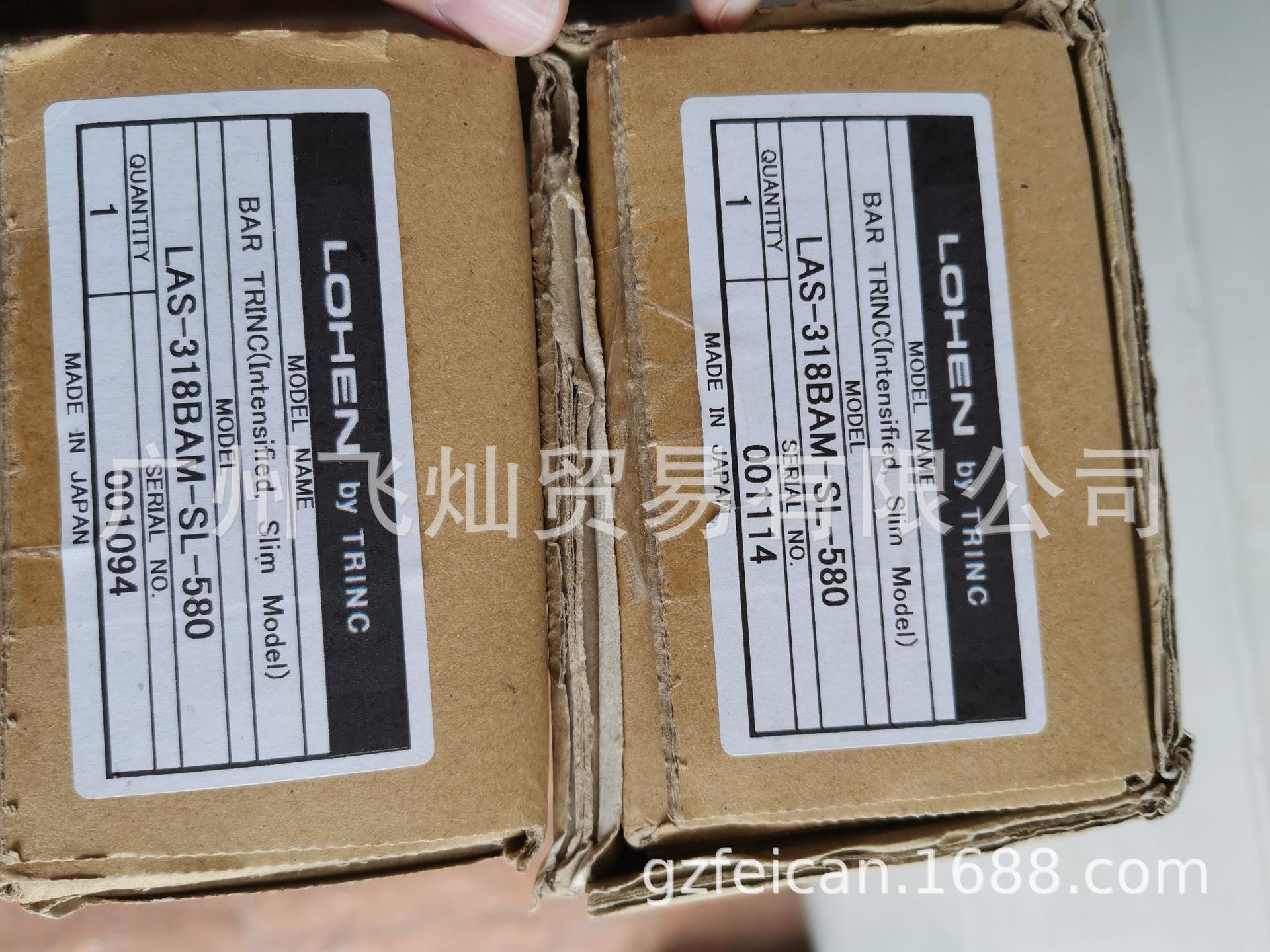 日本TRINC高柳离子棒LAS-318BAM-SL-580