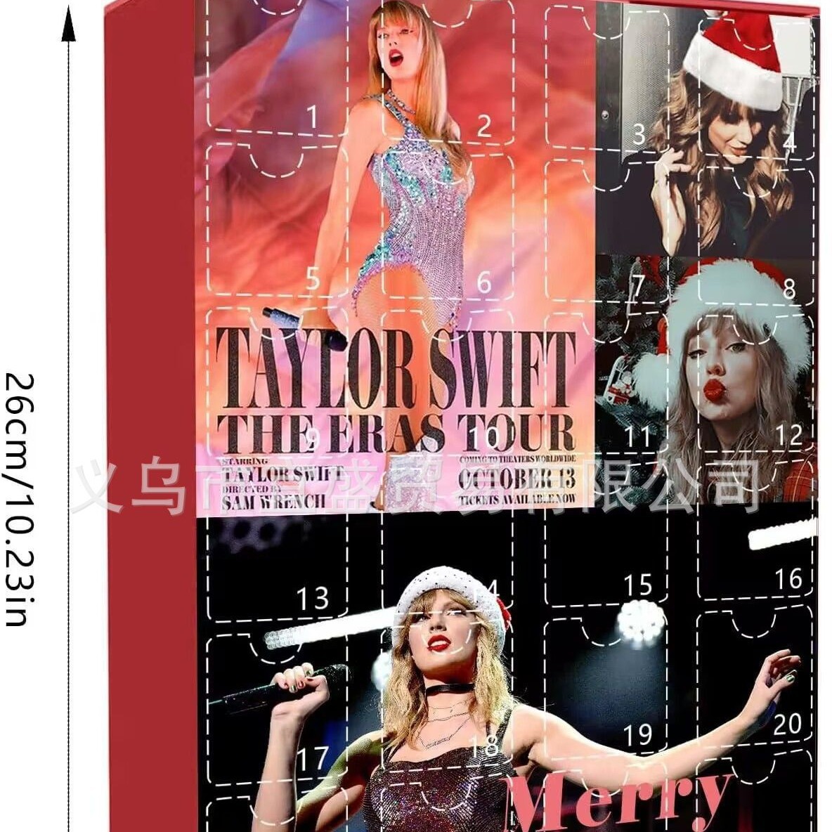 Transfronterizo de Navidad Talyor Swif T Taylor aleación caja ciega cantante francesa adornos de decoración periférica