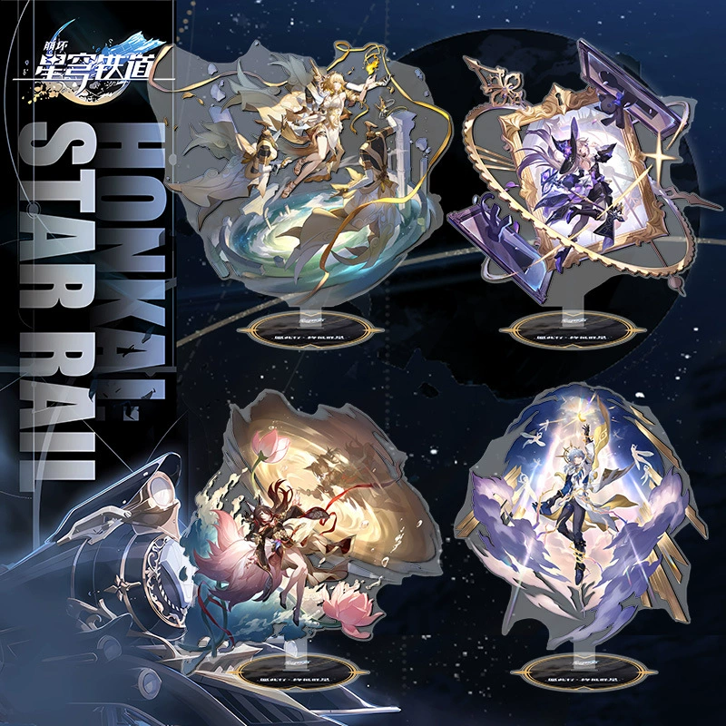 Dali Card, full character portrait, starry railroad, game surrounding acrylic ornaments hot-picking gift wholesale Kun