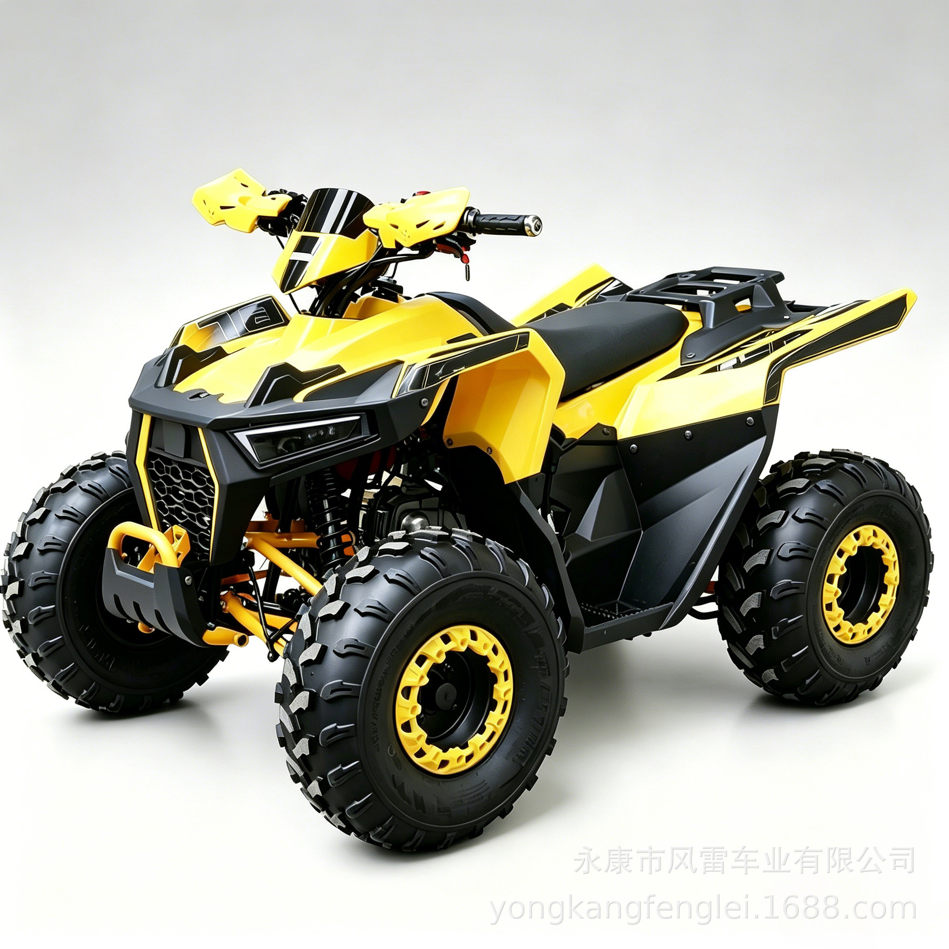 Cuatrimoto Todo Terreno 125cc/150cc de Hierro y Plástico, Inicio Eléctrico para Adultos y Niños