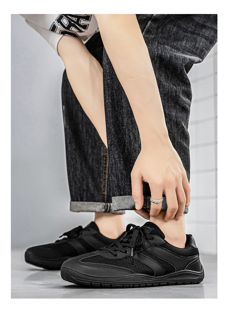Foreign Trade Wide-fit German Training Widened Men's Sneakers, Large-toe Shoes, Breathable Versatile Sports Casual_vogvips.com