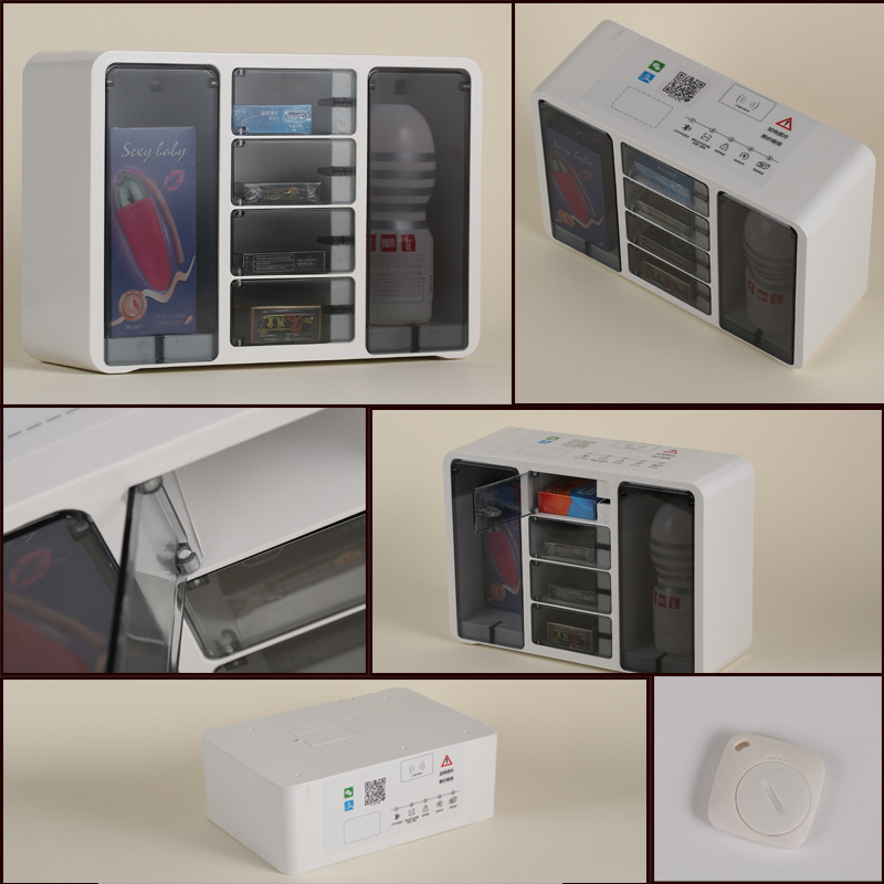 Máquina expendedora de hotel pequeña habitación de hotel mini caja de escaneo automático inteligente máquina expendedora de autoservicio no tripulada