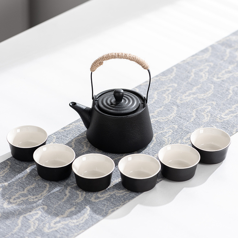 [흑자] 한 냄비에 여섯 잔 - 손잡이 스타일