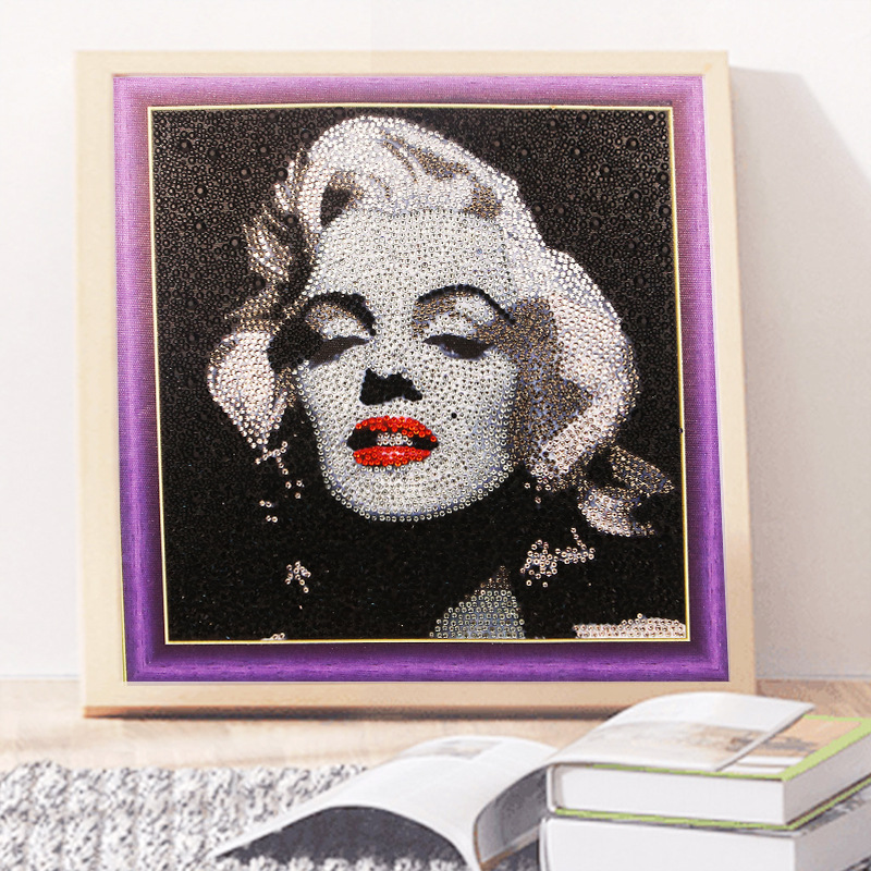 Pintura de Diamantes 5D para Niños, Diseño de Animales, Gato, Punto de Cruz, Cristal, Decoración, Manualidades, Amazon Transfronterizo