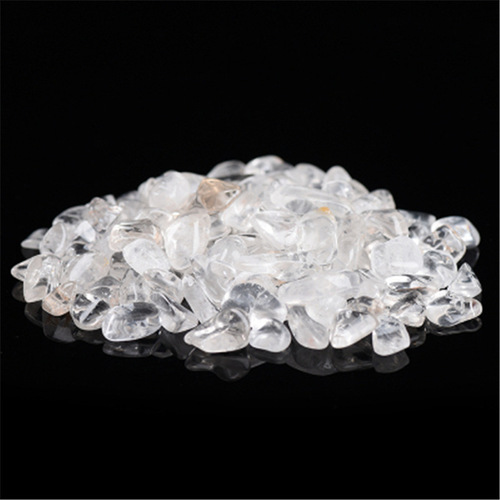 Wholesale natural crystal gravel, amethyst, white crystal, pink crystal, demagnetization stone, purification raw stone granule, crystal crafts