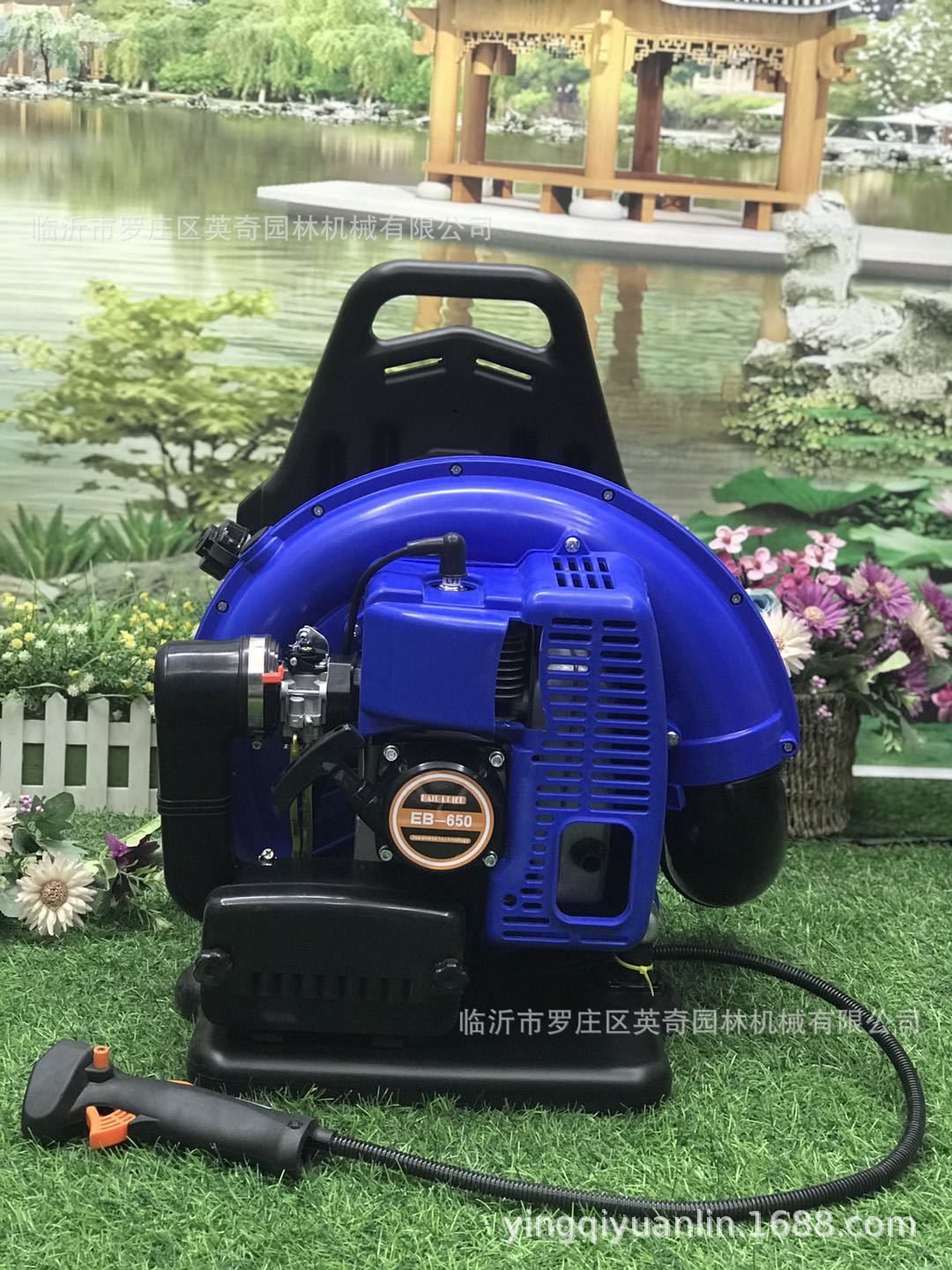 Yingqi ventas directas de fábrica mochila gasolina secador de pelo de efecto invernadero soplador de nieve camino de limpieza extintor de viento