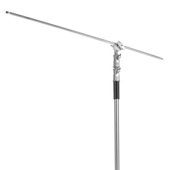 C-type magic leg single horizontal bar 128cm photography lighting stand accessories support rod photography light stand metal cross arm bracket