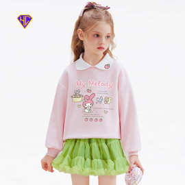 跨境童装百搭女孩tutu裙蓬蓬裙子中小童儿童女宝宝凸凸百搭半身裙