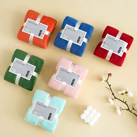 毛巾;方巾、中巾;毛巾套装