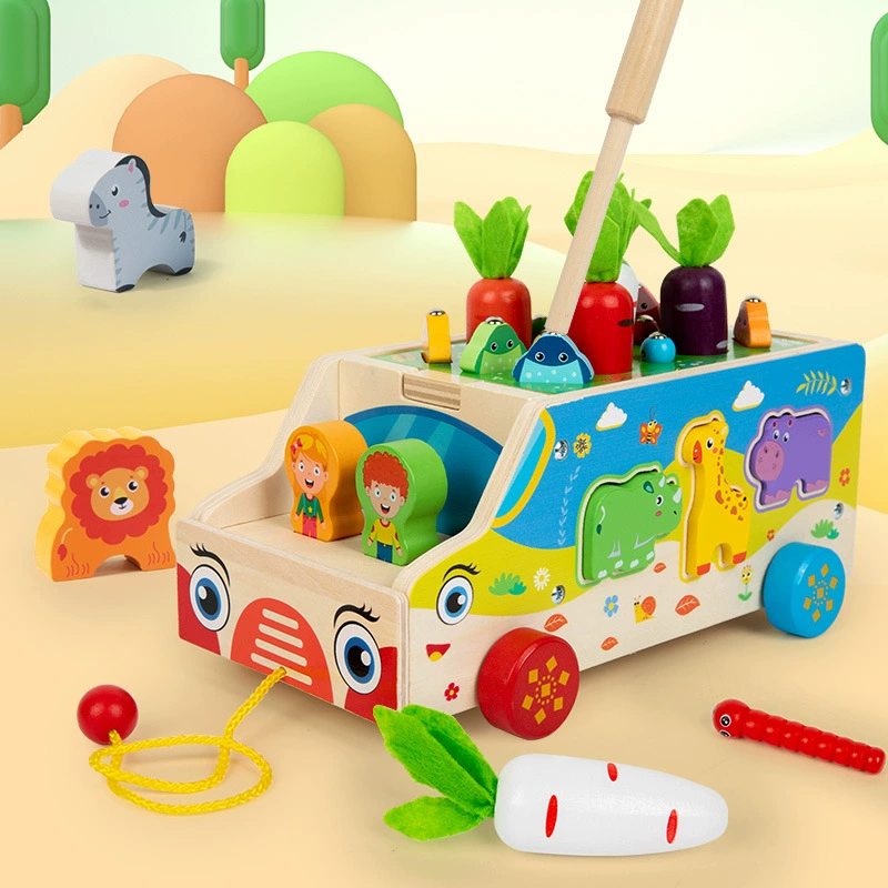 Развивающая настольная игра «Морковка и кролик» 7 в 1
