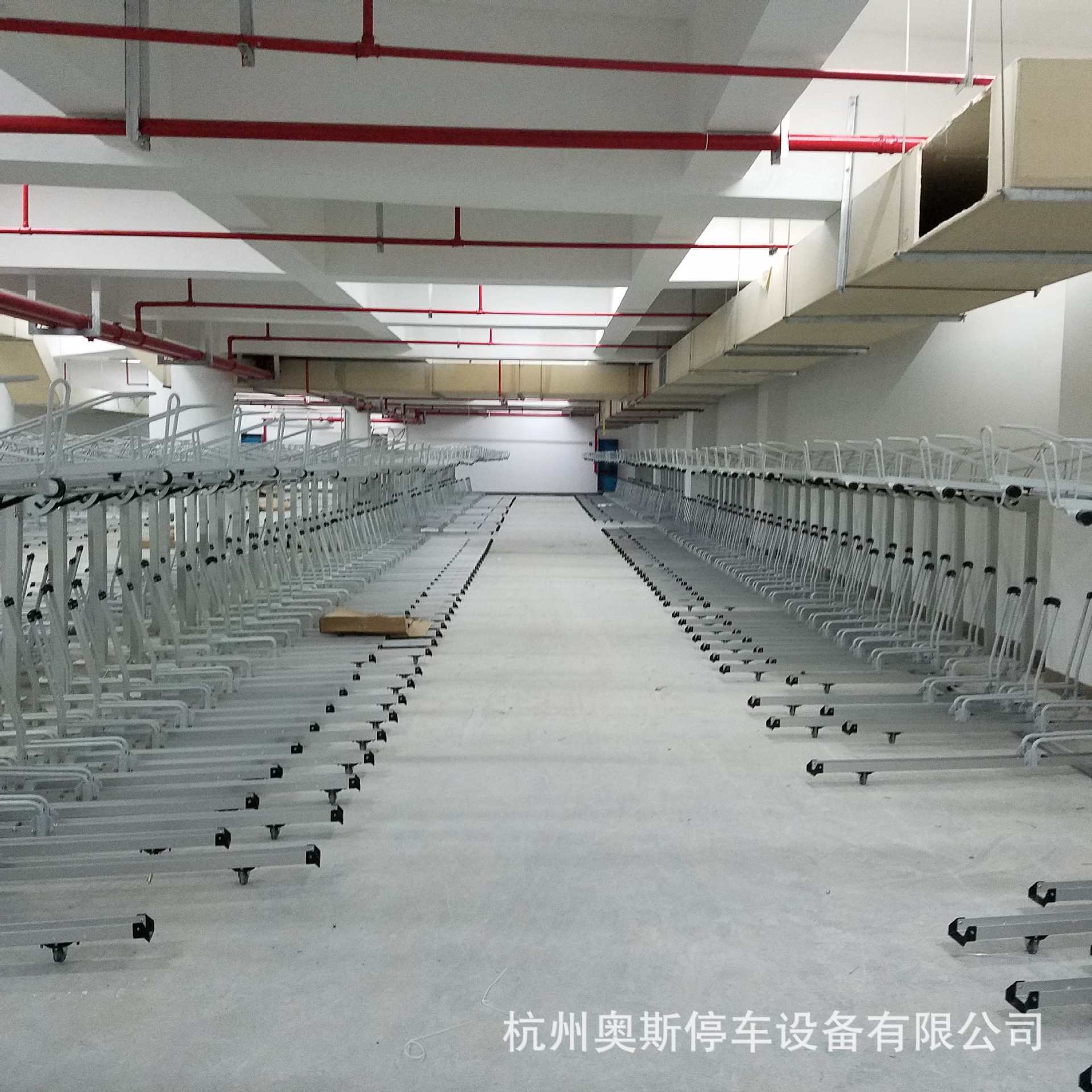 ERAIN停车场专用设备 双层自行车停放架 双层自行车停靠架