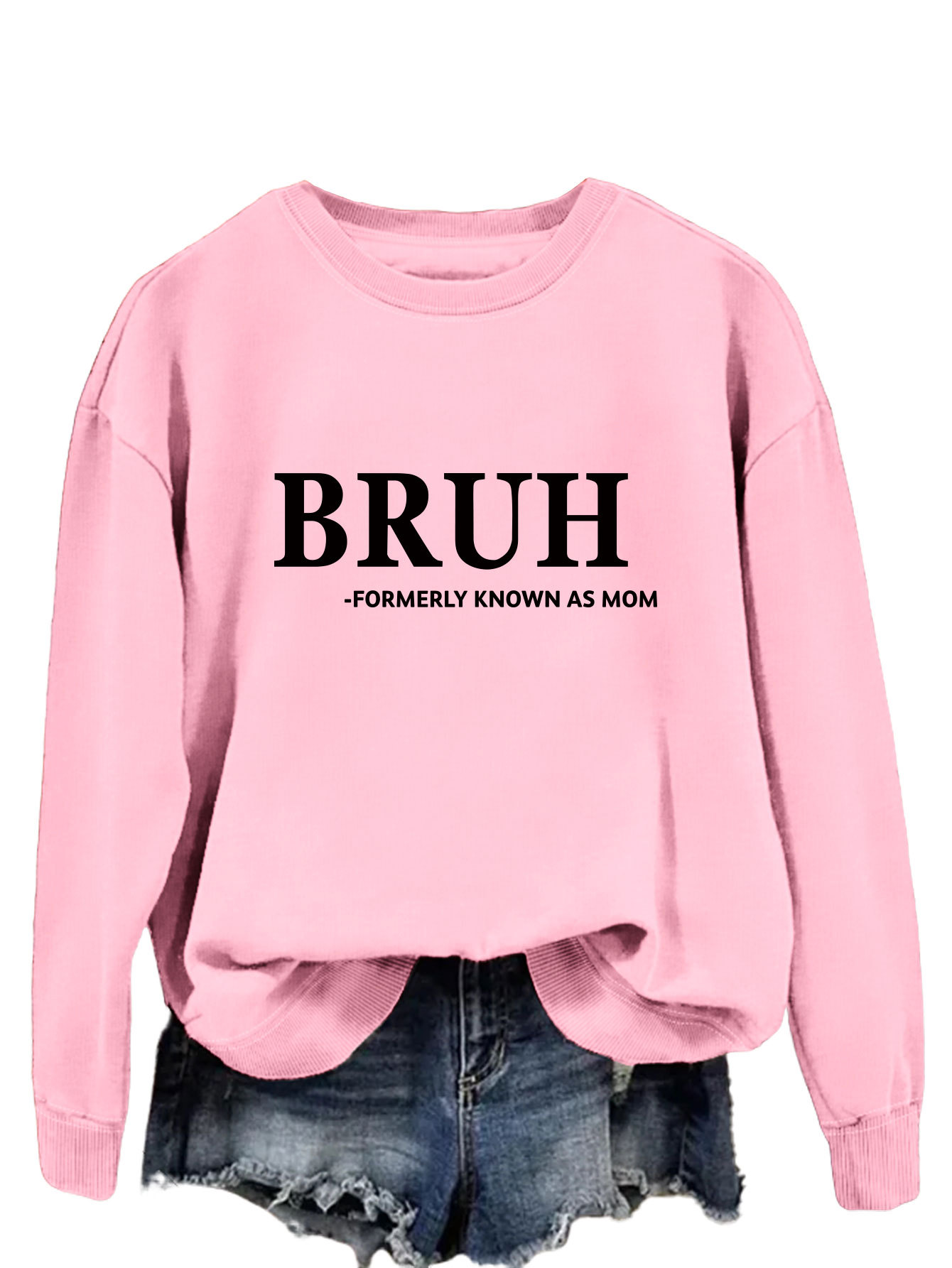 El bruh de manga larga de moda europeo y americano del todo-fósforo antes conocido como suéter del todo-Partido elegante transfronterizo de la mamá para las mujeres